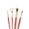 Princeton™ RealValue™ White Taklon 4 Piece Brush Set